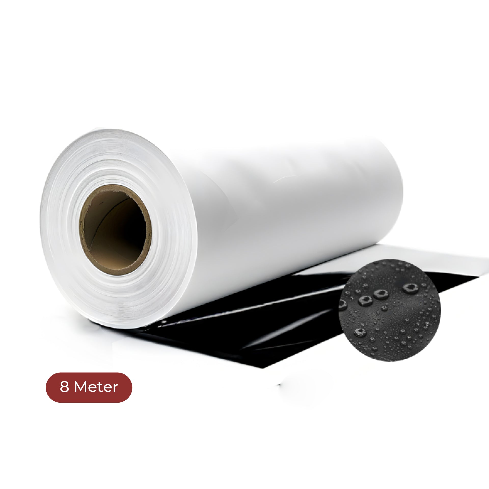 8 Meter breite Silofolie, welche ideal als Poolabdeckplane geeignet ist. Größe der Silofolien wählbar. Silofolie wasserundurchlässig und lichtdicht. Folienkönig Silofolie ist bis zu 15 Monate UV- beständig. Schnelle Lieferung.