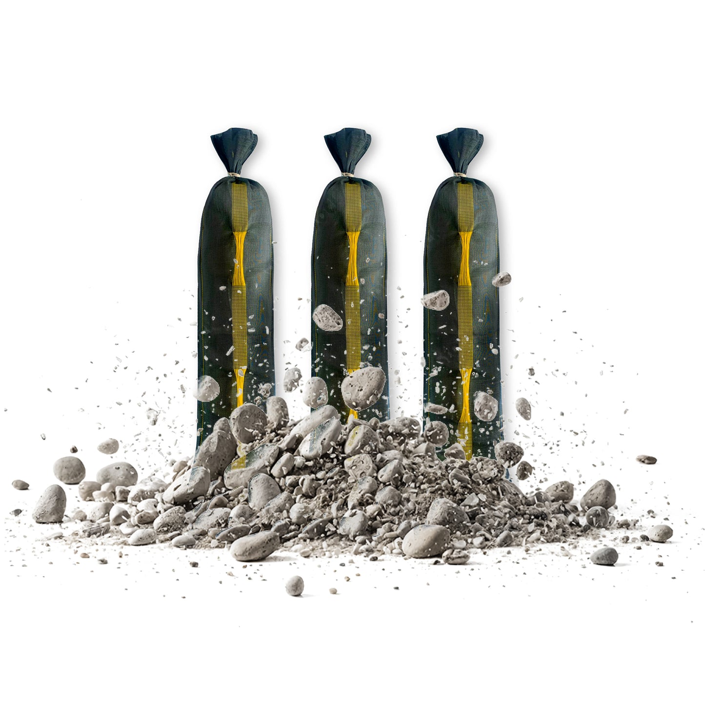 Gefüllte Silosandsäcke für den sofortigen Einsatz. Silosandsäcke aus hochwertigem Monofilgewebe gefüllt mit Sand für den Schutz vor Wassermassen und Hochwasser. Auch zum Beschweren von Gegenständen geeignet. Dank Tragelaschen und Tragegriff handlich und leicht positionierbar. Schnelle Lieferung.