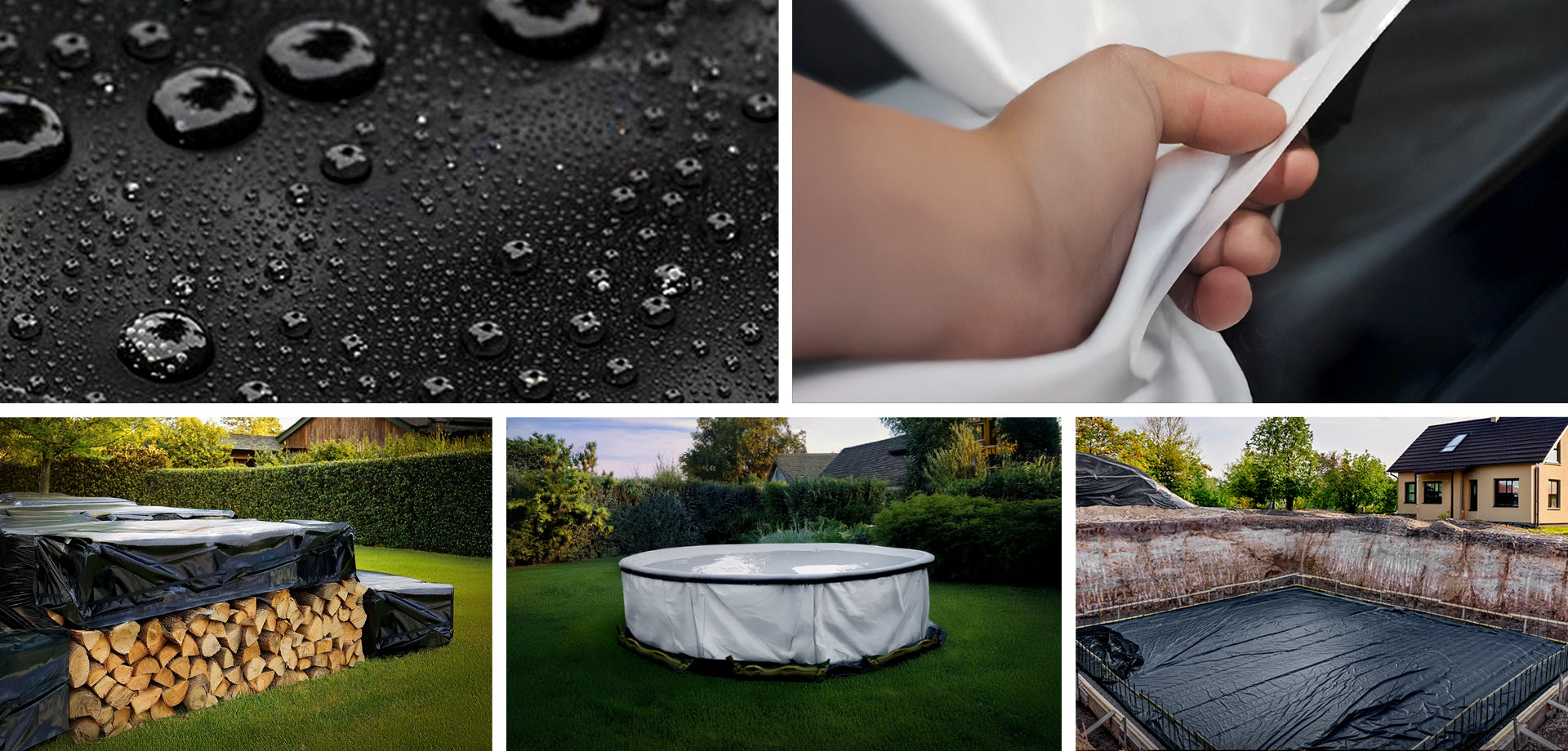 Folienkönig Silofolien sind ideal für den Einsatz als Holzabdeckung, Poolabdeckung oder Baustellenabdeckung. Auch als provisorische Dachabdeckung ideal geeignet. Dank Lichtundurchlässigkeit und Wasserundurchlässigkeit vielseitig einsetzbar. Schnelle Lieferung in 2-3 Werktagen.